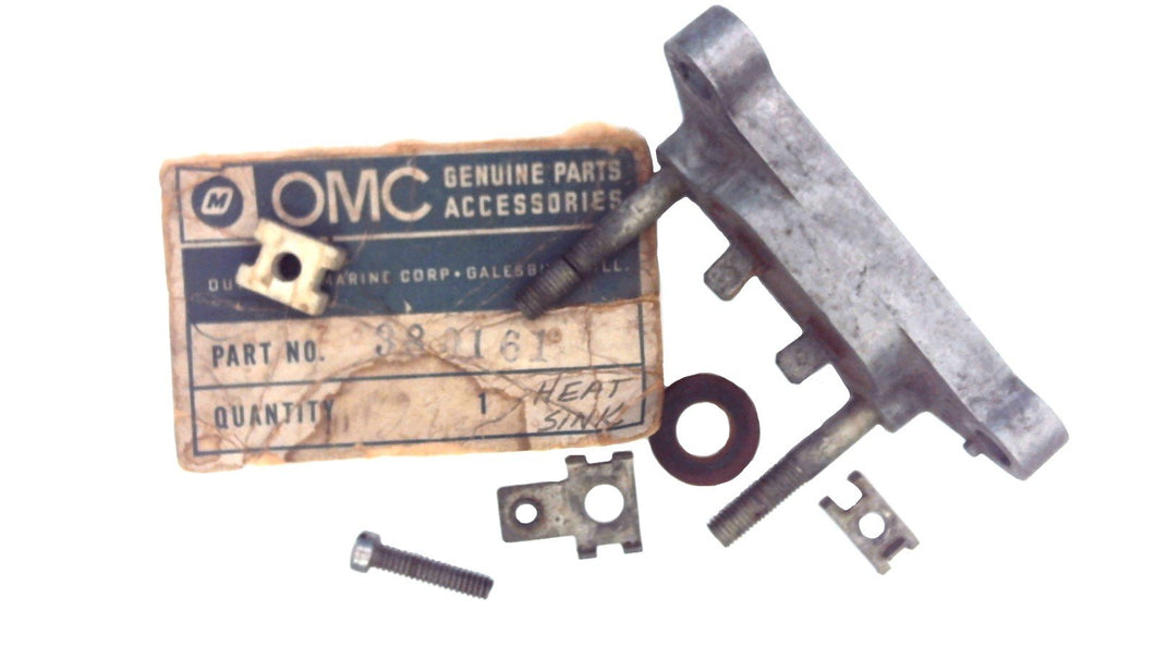 Johnson Evinrude OMC 380161 Heat Sink & Diode
