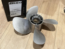 Mercury 48-8M8022420 4-Blade Stainless Steel Propeller 15.5 x 24 LH