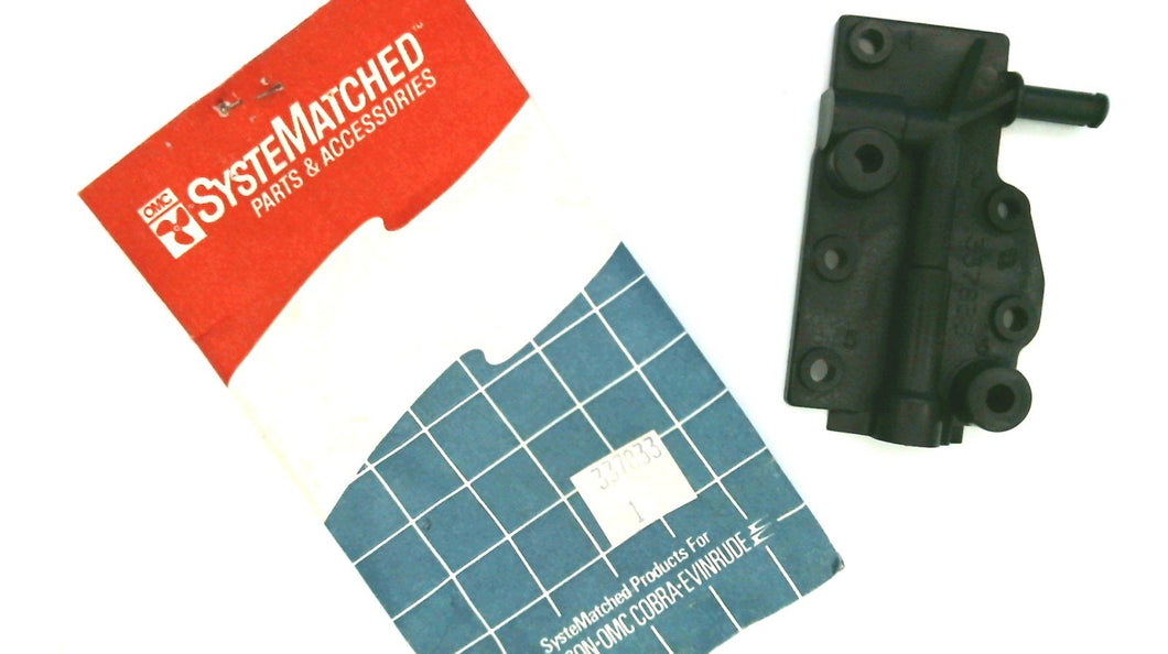 Johnson Evinrude OMC 337833 Carb Body Cover