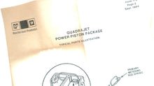 Mercury 1397-8543 Power Piston Kit