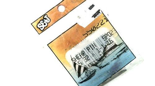 S&J 550221 Pkg of 2 Shear Pins & 1 Cotter Pin SP023 5/32 x 1-1/16