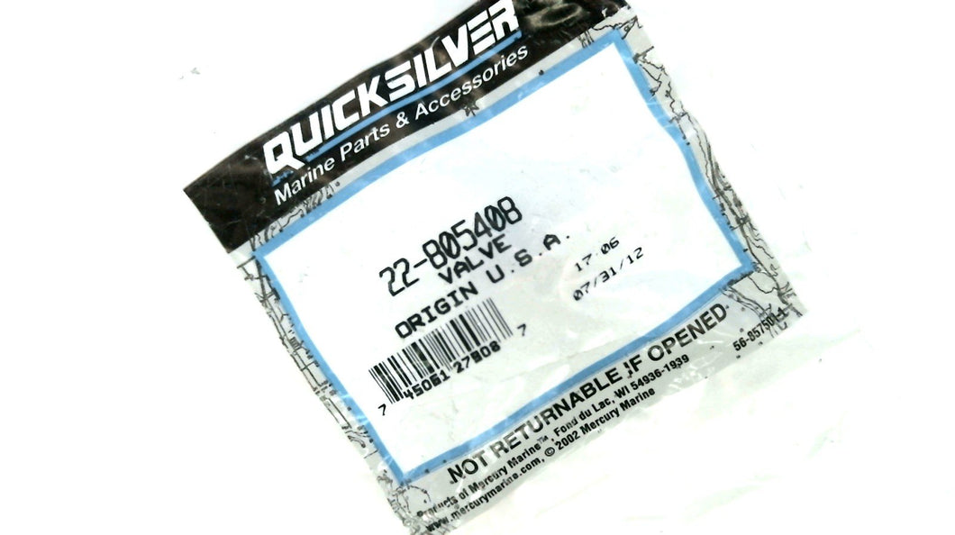 Mercury 22-805408 Valve