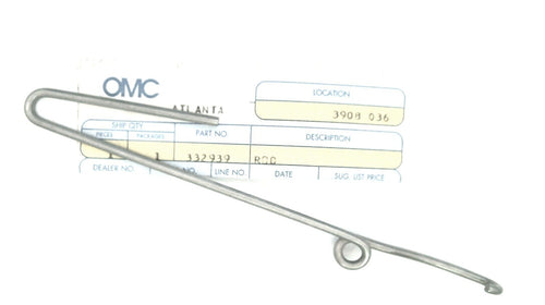 Johnson Evinrude OMC 332939 Reverse Lock Release Rod