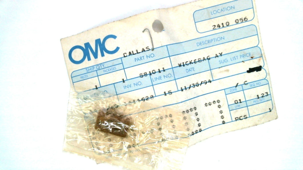 Johnson Evinrude OMC 581011 Wick