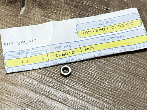 Johnson Evinrude OMC 126012 Nut