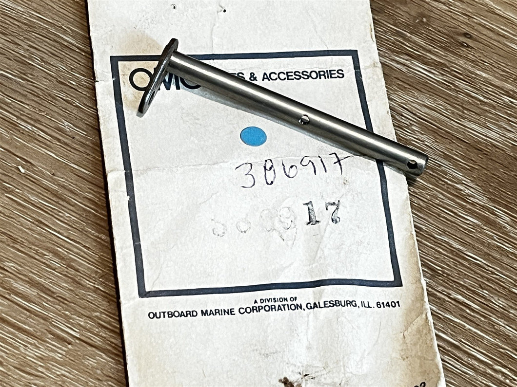 Johnson Evinrude OMC 386917 Throttle Shaft & Lever