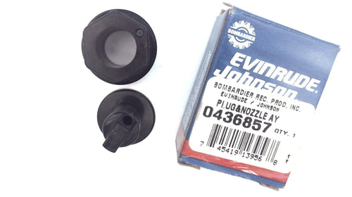 Johnson Evinrude OMC 436857 Plug And Nozzle Assembly