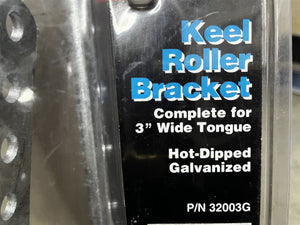 Shipshape 32003G Keel Roller Bracket - Complete for 3" Wide Tongue