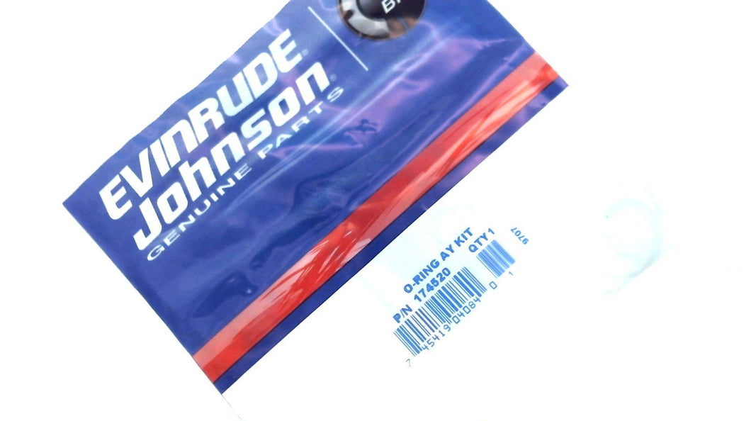 Johnson Evinrude OMC 174520 O-Ring Kit 1.5 Inch End Cap