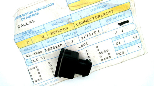 Johnson Evinrude OMC 3852260 Rcpt Connector