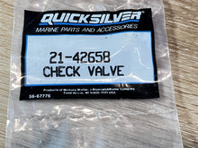 Mercury 21-42658 Check Valve