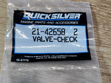 Mercury 21-42658 2 Check Valve