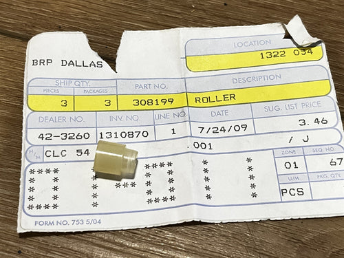 Johnson Evinrude OMC 308199 Roller