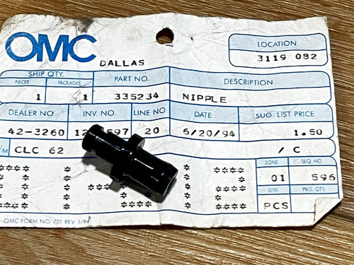 Johnson Evinrude OMC 335234 Nipple