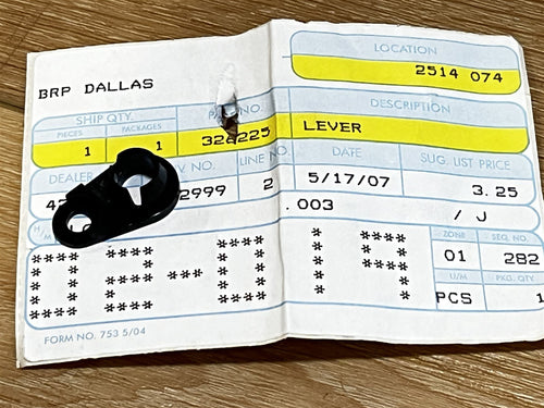 Johnson Evinrude OMC 326225 Lever