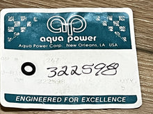 Aqua Power 367 Valve Seat O-Ring for OMC 322598
