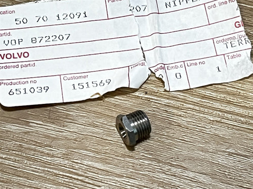 Volvo Penta 872207 Nipple (GLM)