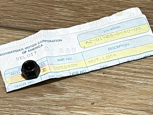 Johnson Evinrude OMC 3852420 Lock Nut