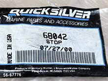 Mercury 68042 Stop