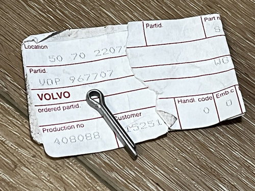 Volvo Penta 967707 Cotter Pin