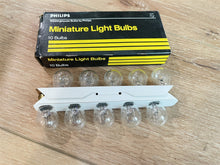 Box of 10 Phillips 1157 Miniature Light Bulbs 12V 32/3CP