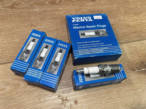 Volvo Penta 3851868-4 Spark Plugs - 4 Pack