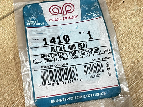 Aqua Power 1410 Needle & Seat for OMC 396520