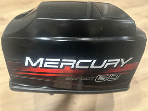 Mercury 813010A 8 Hood Motor Cover Cowl 3 Cylinder 40-50-60HP Bigfoot Excellent