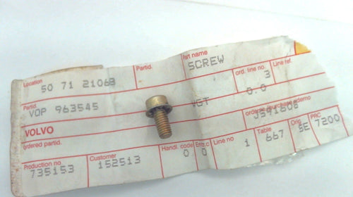 Volvo Penta 963545 Screw