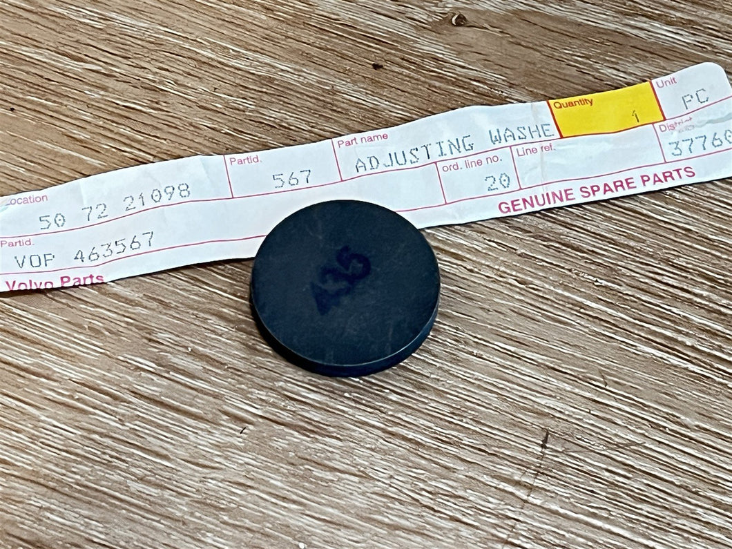 Volvo Penta 463567-8 463567 Adj Shim .435