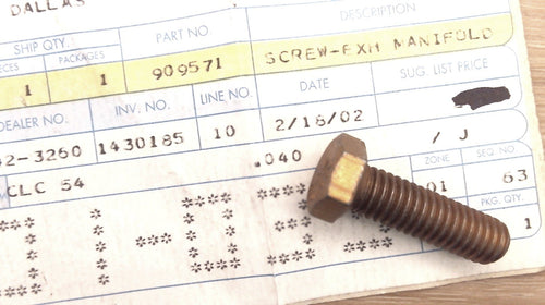 Johnson Evinrude OMC 909571 Screw