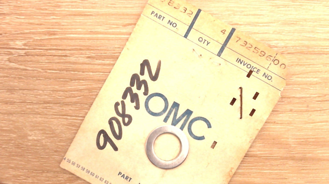 Johnson Evinrude OMC 908332 Washer