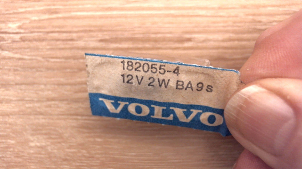 Volvo Penta 182055-4 182055 Bulb (V2) 12V 2W BA9s