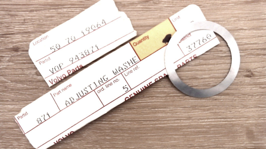 Volvo Penta 943871 Adjusting Washer