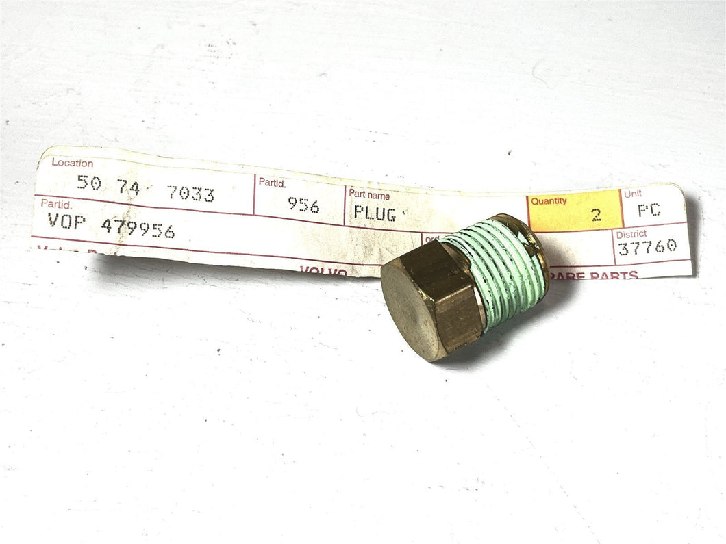 Volvo Penta 479956 Plug