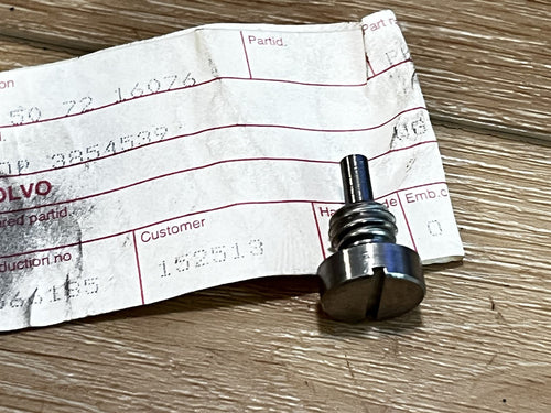 OEM Volvo Penta 3854539 Drain Plug