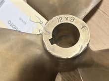 Vintage Federal Tru Pitch Bronze Prop Propeller 12LH9 1" #581