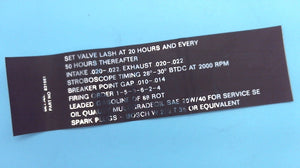 OEM Volvo Penta 831981 Decal