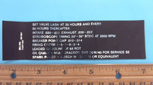 OEM Volvo Penta 831981 Decal