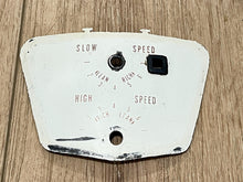 1958 Vintage Johnson 377192 Control Panel CD-15 5.5hp