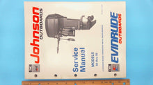 1990 Johnson Outboards 40 thru 55 HP Models Service Manual