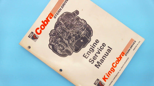 1994 Cobra Stern Drives Engine Service Manual - Used