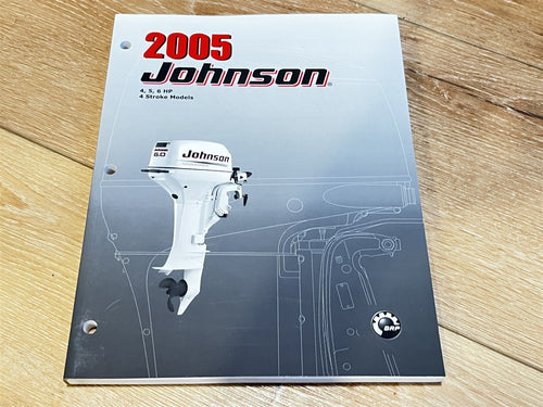 2005 Johnson 4 5 6 HP 4 Stroke Models Service Manual - Used