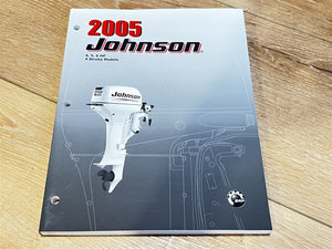 2005 Johnson 4 5 6 HP 4 Stroke Models Service Manual - Used
