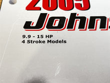 2005 Johnson 9.9 - 15HP 4 Stroke Models Service Manual - Used