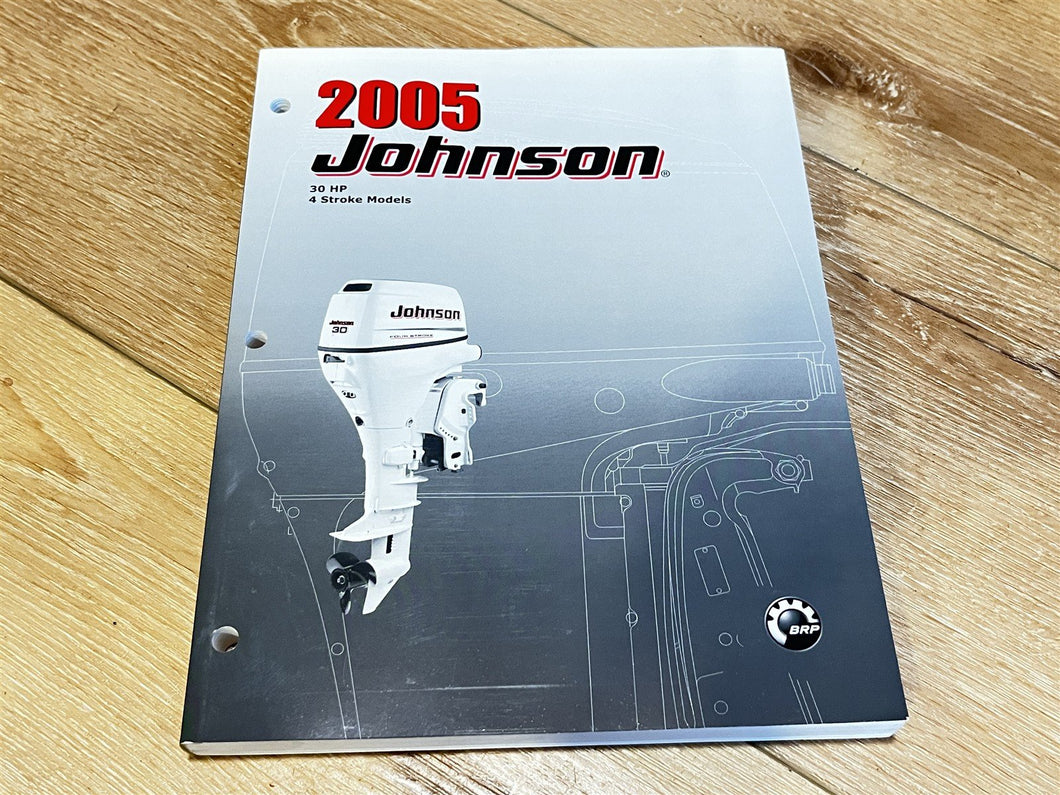 2005 Johnson 30HP 4 Stroke Models Service Manual 5005992