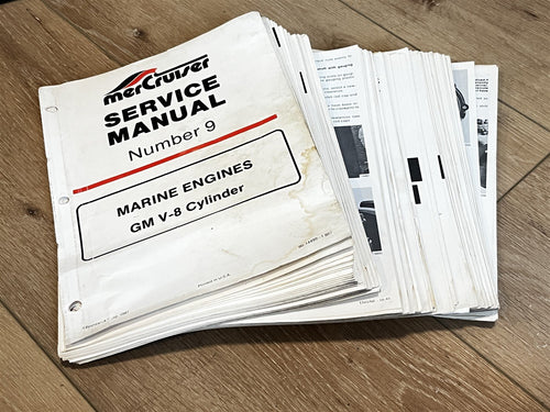 Mercruiser Number 9 GM V-8 Cylinder Service Manual - Used