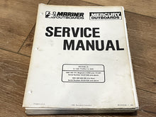 1990-1991 Mercury Service Manual Models V-135 Thru V-200 - Used