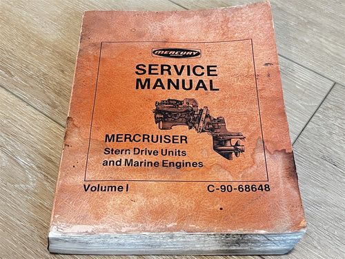 Mercruiser Stern Drive Units and Marine Engines Service Manual - Used