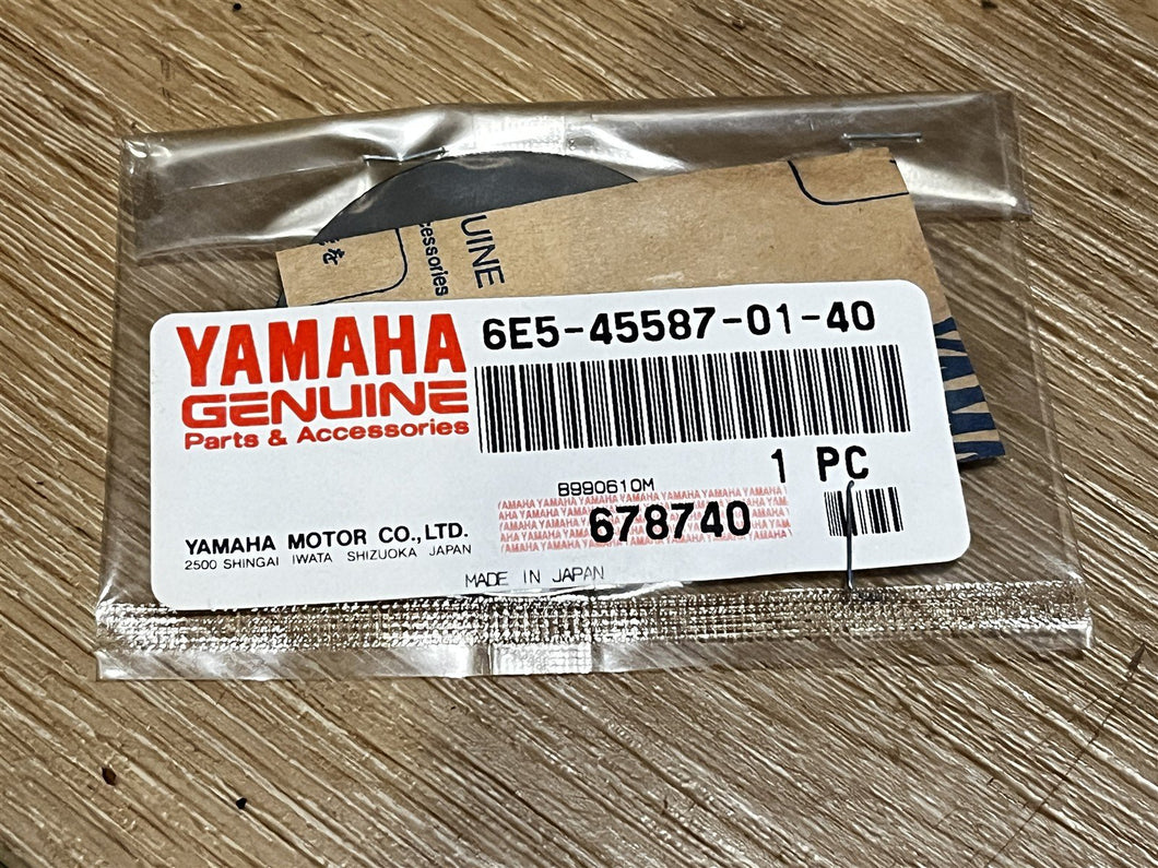 Yamaha 6E5-45587-01-40 Shim